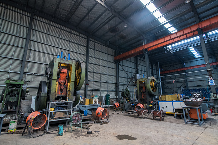 阿拉善盟网架配件-锥头加工车间